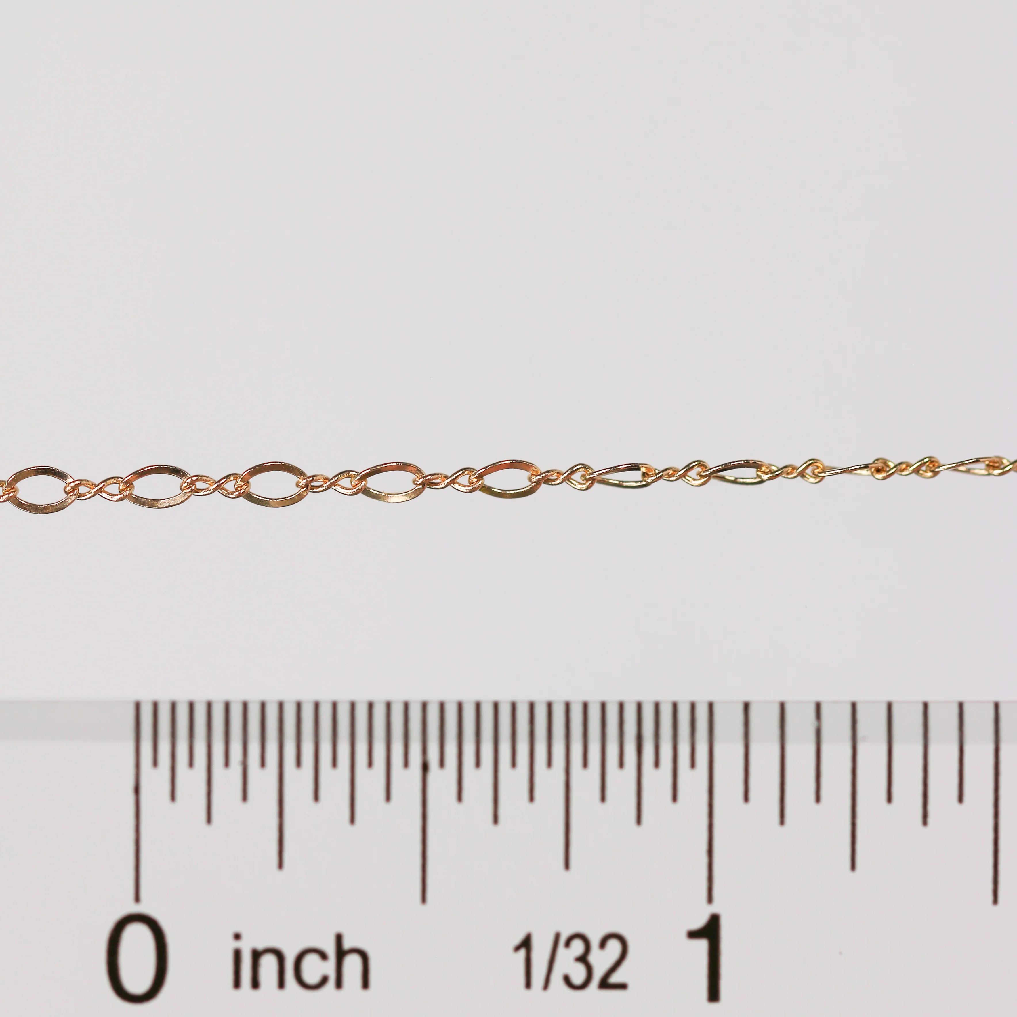Grace Permanent Jewelry Chain, Figure 8 Design, Figure 8 Links, Available in Gold Options and Silver - Image 8