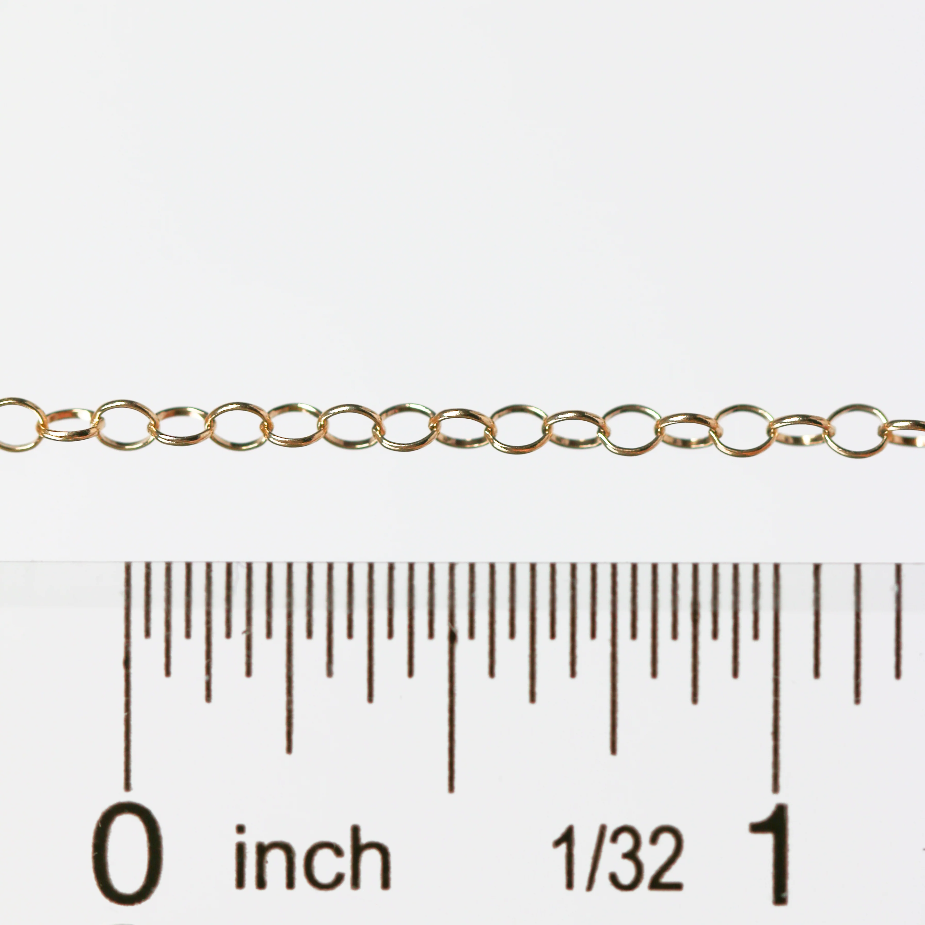 Lucy Permanent Jewelry Chain, Belcher Design, Round Links, Available in Gold Options and Silver - Image 8