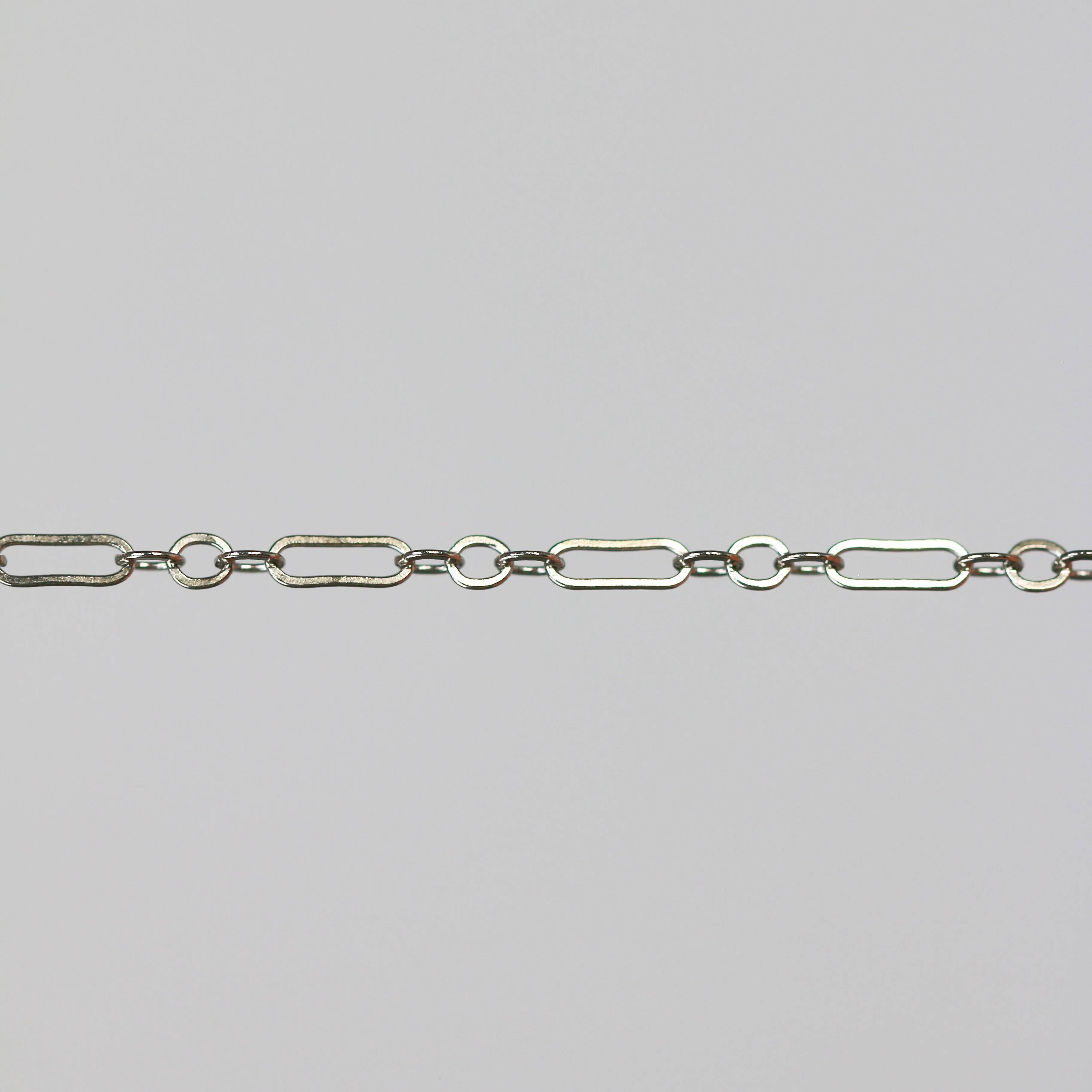 Marlee Permanent Jewelry Chain, Cable Paperclip Design, Long and Short Links, Available in Gold Options and Silver - Image 3