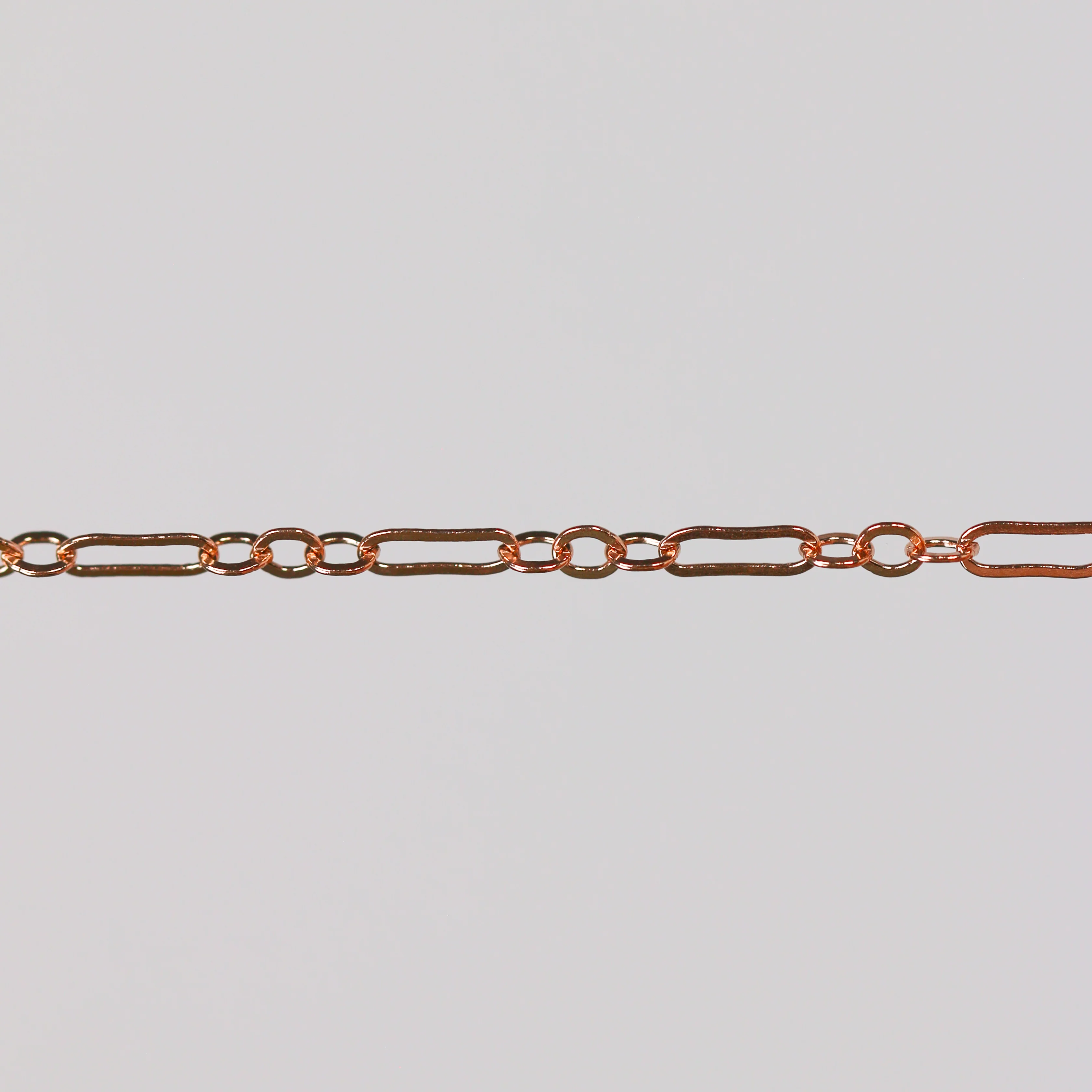 Marlee Permanent Jewelry Chain, Cable Paperclip Design, Long and Short Links, Available in Gold Options and Silver - Image 5