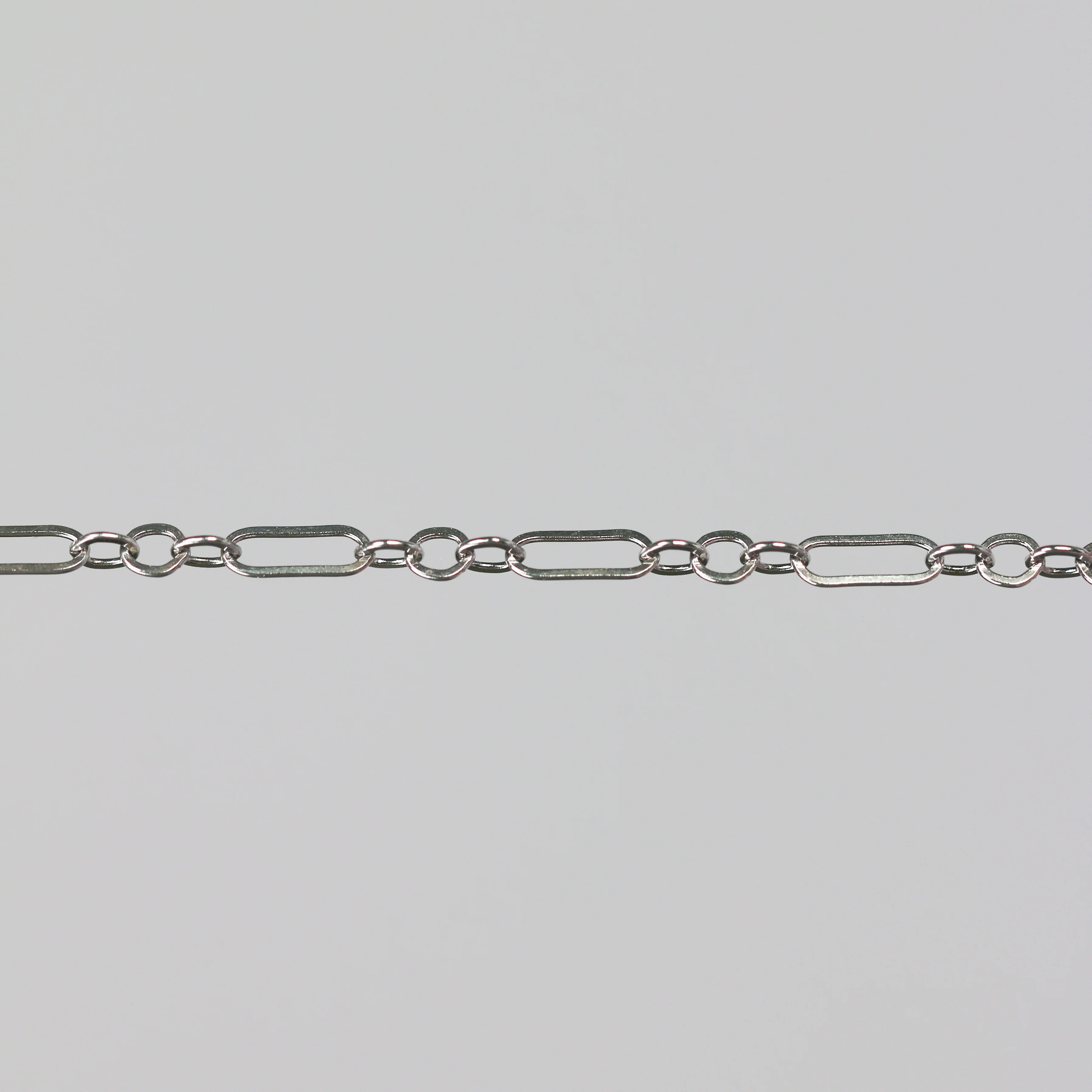 Marlee Permanent Jewelry Chain, Cable Paperclip Design, Long and Short Links, Available in Gold Options and Silver - Image 7