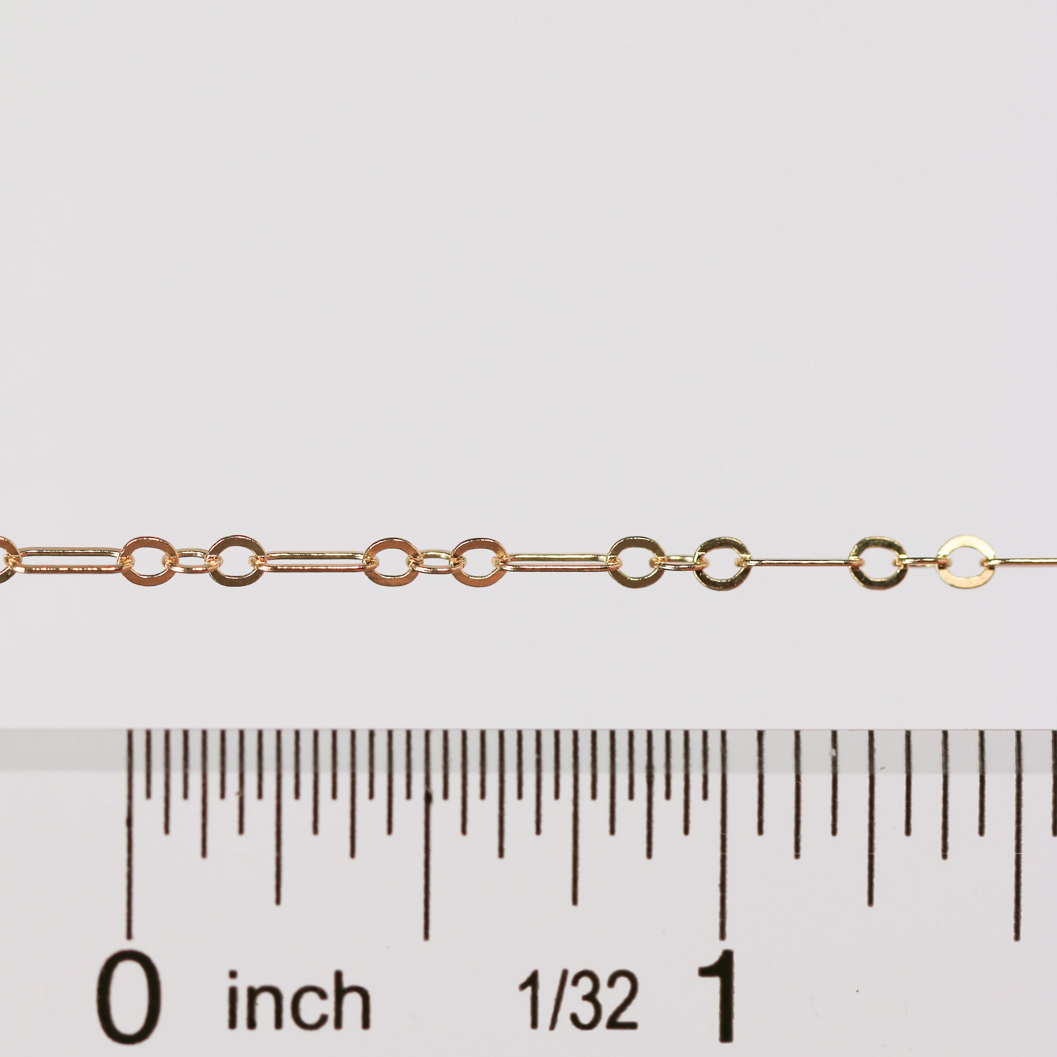 Marlee Permanent Jewelry Chain, Cable Paperclip Design, Long and Short Links, Available in Gold Options and Silver - Image 8