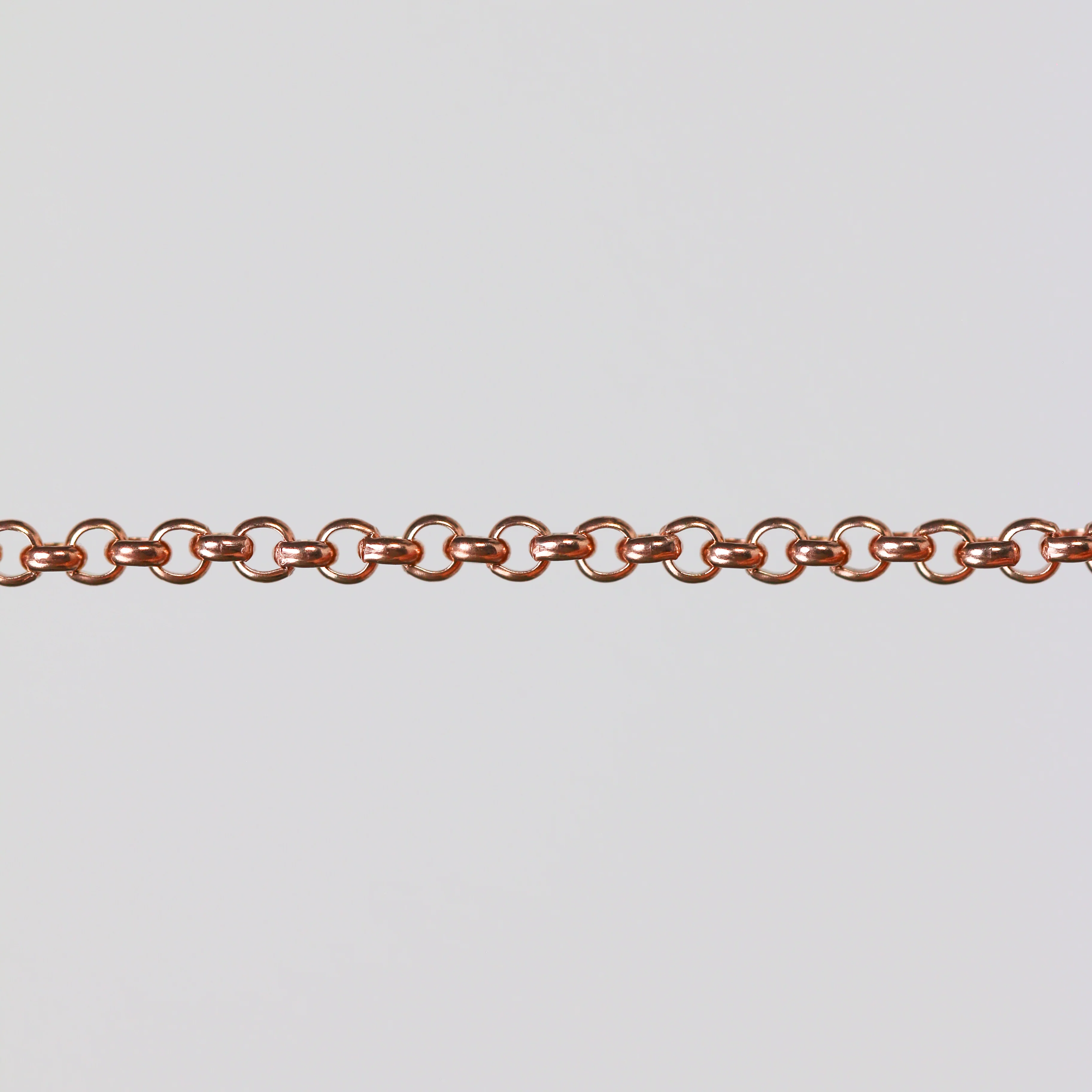 Nicole Permanent Jewelry Chain, Rolo Design, Uniform Round Links, Available in Gold Filled and Silver - Image 3