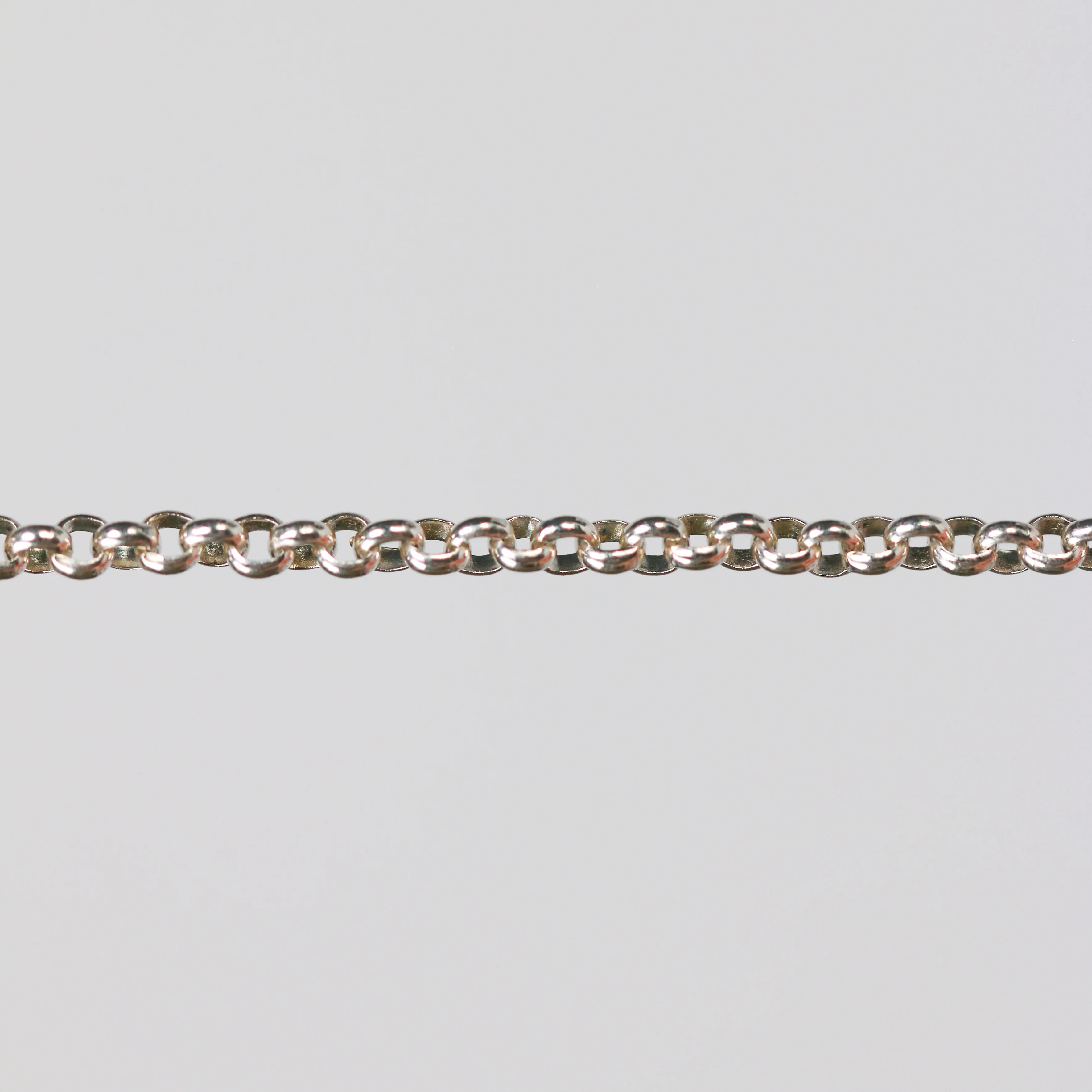 Nicole Permanent Jewelry Chain, Rolo Design, Uniform Round Links, Available in Gold Filled and Silver - Image 4