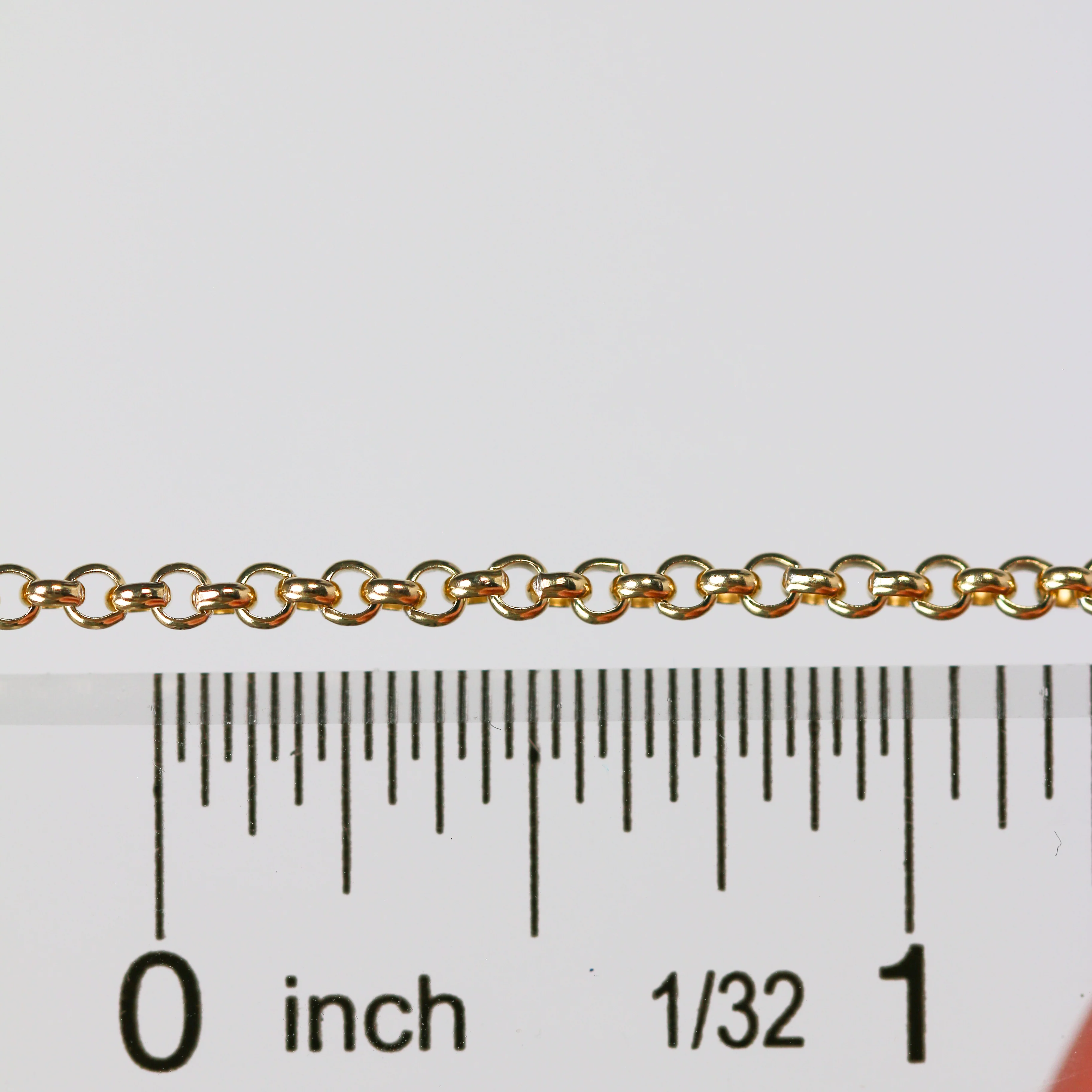 Nicole Permanent Jewelry Chain, Rolo Design, Uniform Round Links, Available in Gold Filled and Silver - Image 5