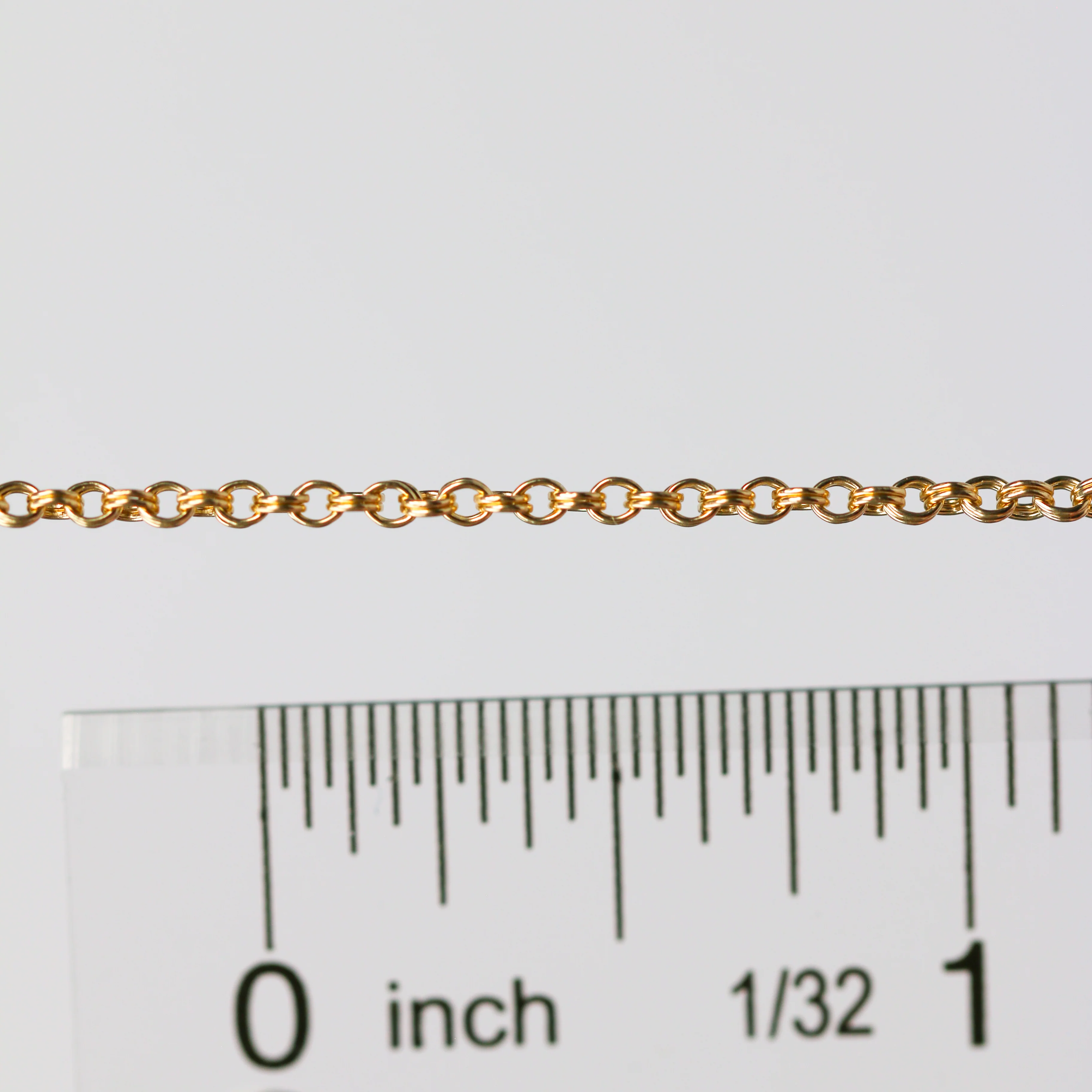 Olivia Permanent Jewelry Chain, Double Cable Design, Double Links, Available in Gold Filled and Silver - Image 5